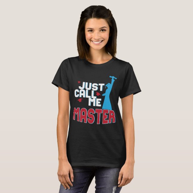 Masters Degree Graduate Graduation Day Gift Shirt (Front Full)