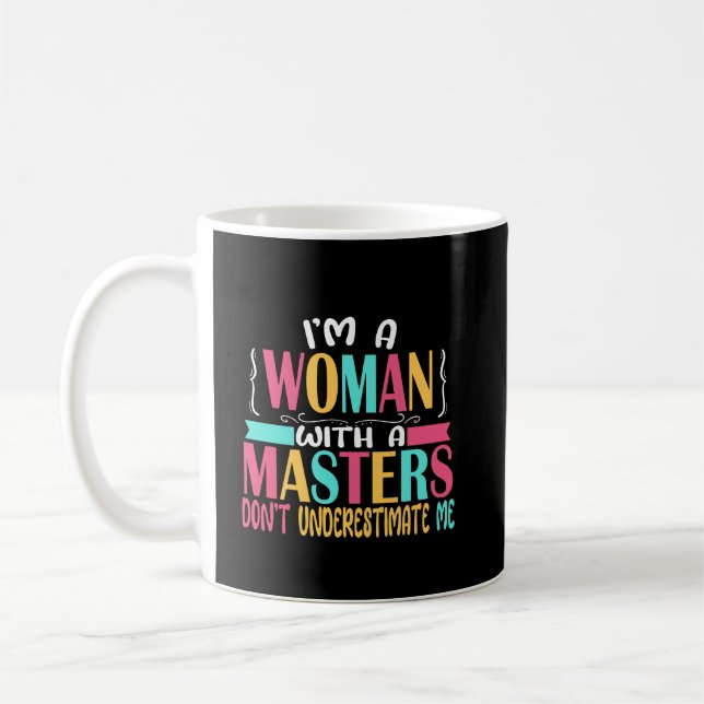 Masters Degree Graduation 2023 MSW MPH Social Work Coffee Mug (Left)