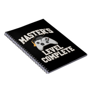 Master's Gamer Graduate Class of 2026 Graduation  Notebook