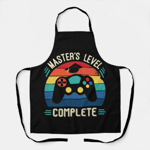 Master's Level Complete, Graduation GIft, Masters  Apron