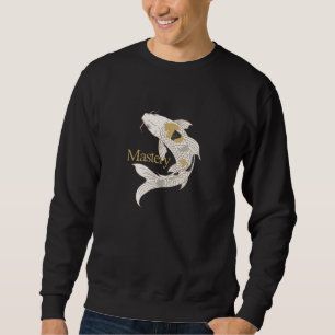 Mastery Koi Design for Focused Growth Sweatshirt