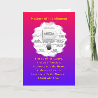MASTERY-MANTRA OF THE MOMENT - GREETING CARD