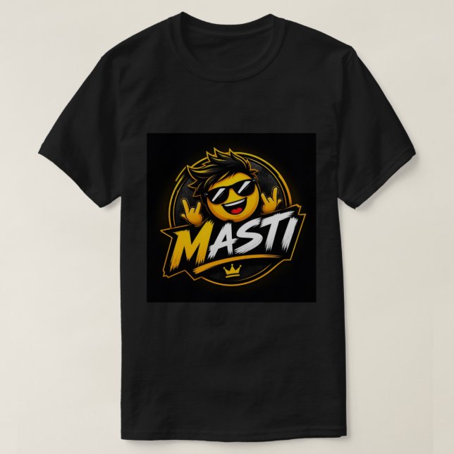 Masti world  T-Shirt (Design Front)