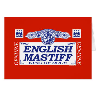 Mastiff anglais