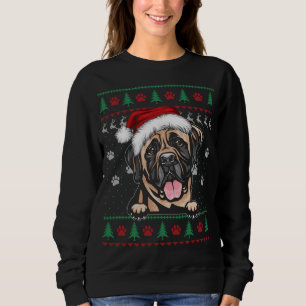 Mastiff anglais Noël laid Sweat drôle chien L