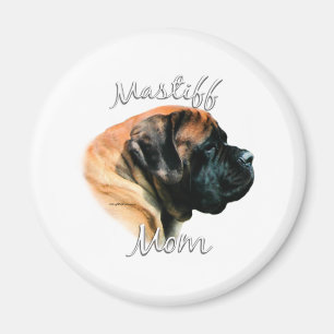 Mastiff (apricot) Mom 2 Magnet