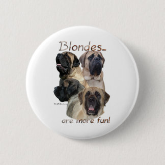 Mastiff Blondes Button