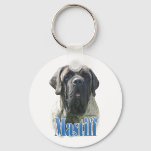 Mastiff (brindle) Name Keychain