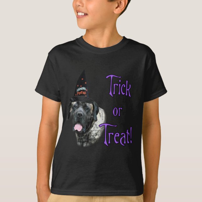 Mastiff (brindle) Trick T-Shirt (Front)
