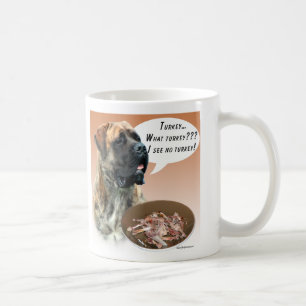 Mastiff (brindle) Turkey Coffee Mug