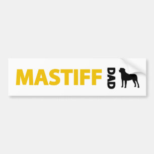Mastiff Dad Bumper Sticker