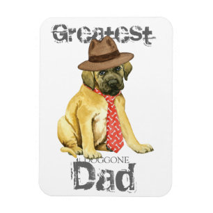 Mastiff Dad Magnet