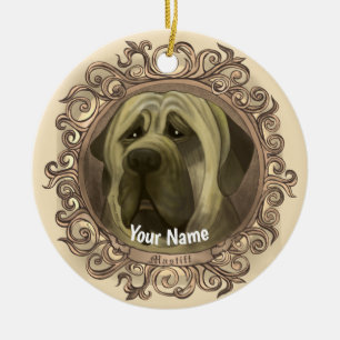 Mastiff Dog ornement
