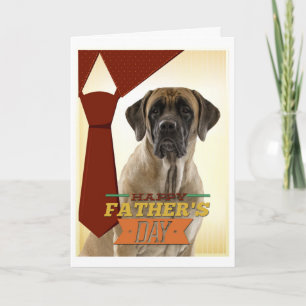 Mastiff Father's Day Card