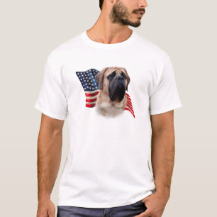 Mastiff (fawn) Flag T-Shirt