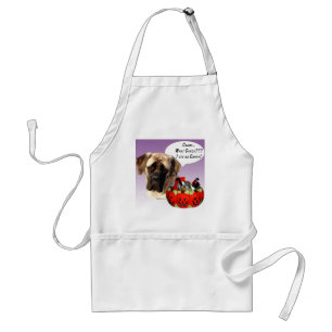 Mastiff (fawn) Halloween Candy Standard Apron