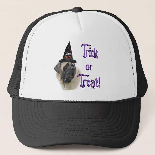 Mastiff (fawn) Trick Trucker Hat (Front)