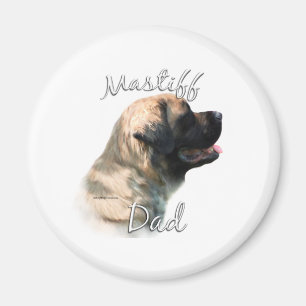 Mastiff (fluffy) Dad 2 Magnet