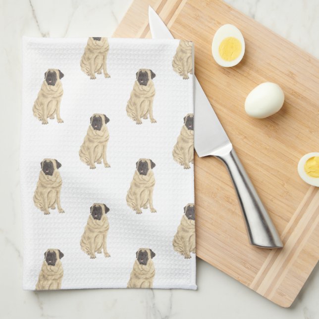 Mastiff Kitchen Towel (Quarter Fold)
