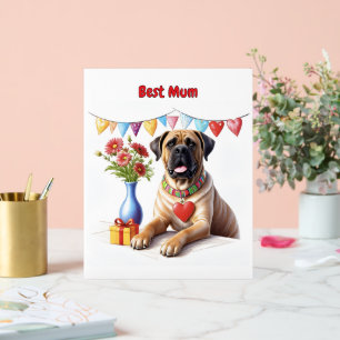 Mastiff lors d'une fête