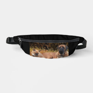 Mastiff mit französische Bulldogge Fanny Pack