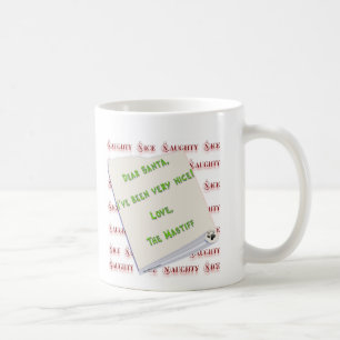 Mastiff Naughty or Nice Coffee Mug