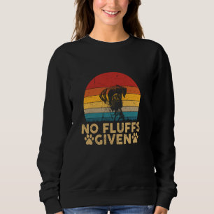 Mastiff No Fluffs Given Dog Mom Dad Funny Dog Love Sweatshirt
