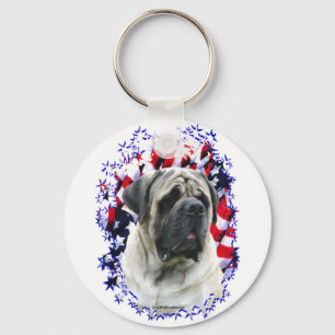 Mastiff Patriot 1 Keychain