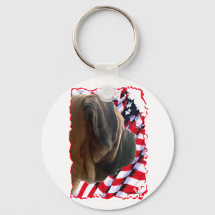 Mastiff Patriot 3 Keychain
