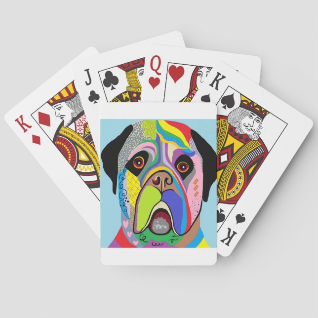 Mastiff Playing Cards (Back)