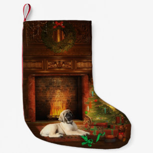 Mastiff Puppy Christmas Stocking