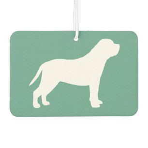Mastiff Silhouette Air Freshener