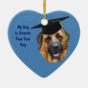 Mastiff Smarter Funny Dog Ornement