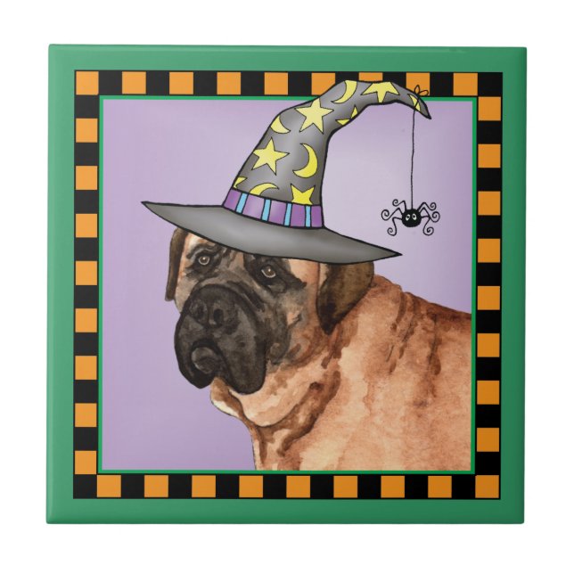 Mastiff Witch Tile (Front)
