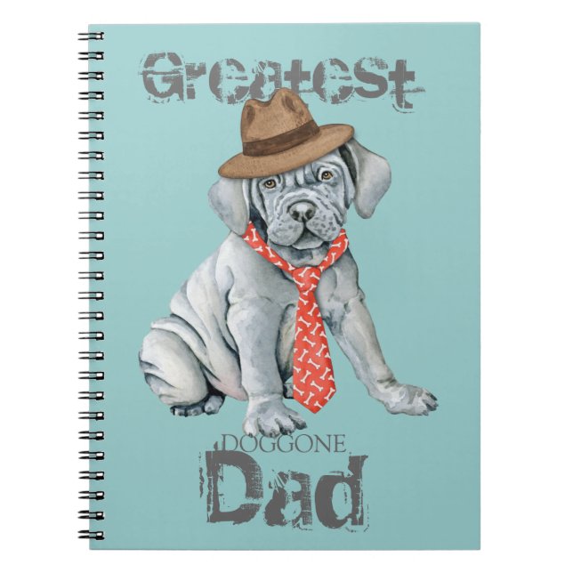 Mastino Dad Notebook (Front)