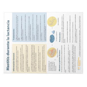 Mastitis in Breastfeeding Tear-away (Spanish) Notepad