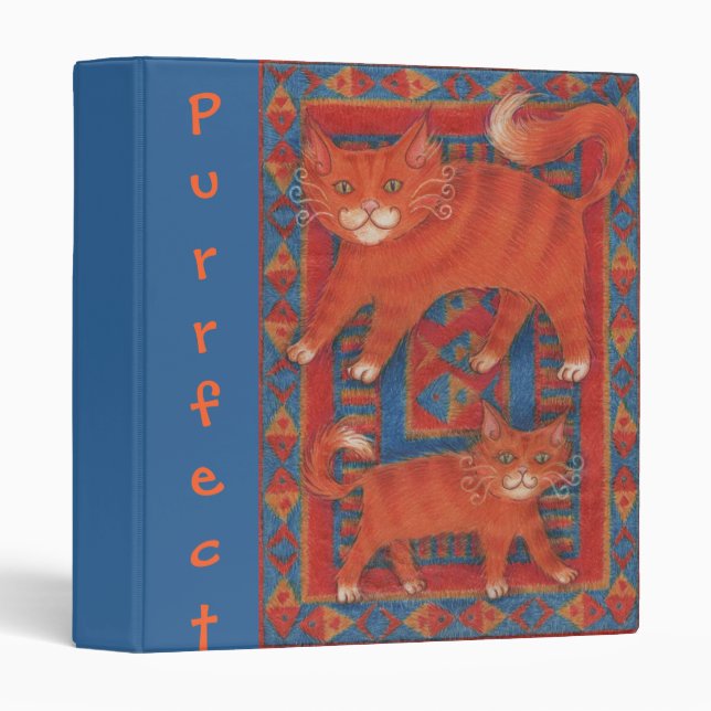 Mat Cats "Purrfect" binder (Front/Spine)