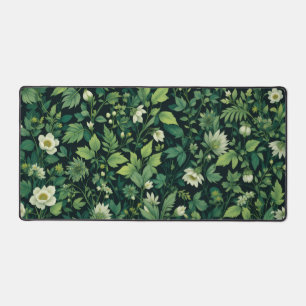 Mat de bureau Art nouveau - Sage Green Floral