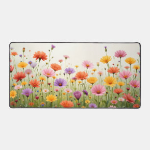 Mat de bureau Cottagecore, Mousepad floral, Aes de