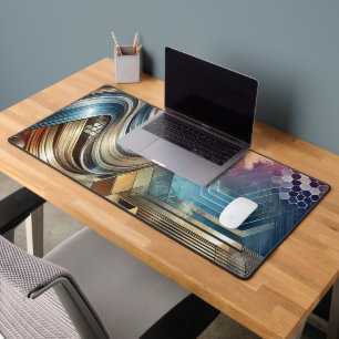 Mat de bureau d'art géométrique moderne