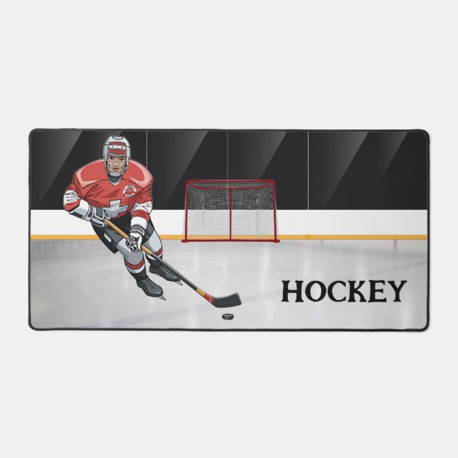 Mat de bureau de hockey (Recto)
