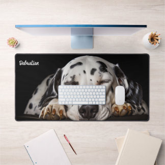Mat de bureau - Dormir tranquillement Dalmatien