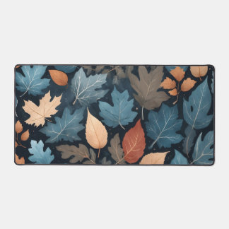 Mat de bureau feuille d'hiver