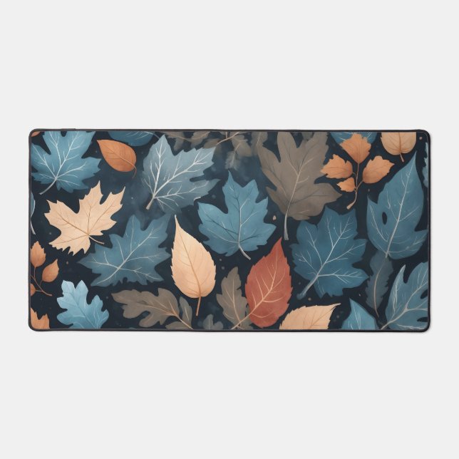 Mat de bureau feuille d'hiver (Recto)