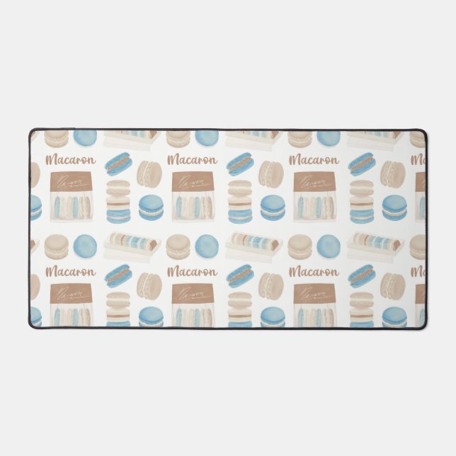 Mat de bureau français Macaron (Recto)