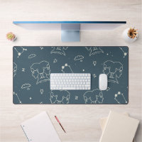 Mat de bureau Gemini Twins