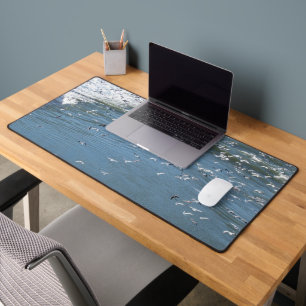 Mat De Bureau - Mouettes Survolant L'Océan