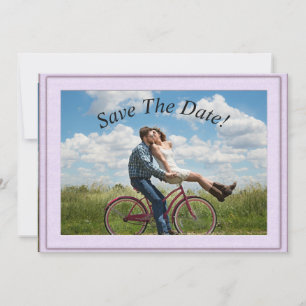 Mat de trame violet 5 po x 7 po Invitations
