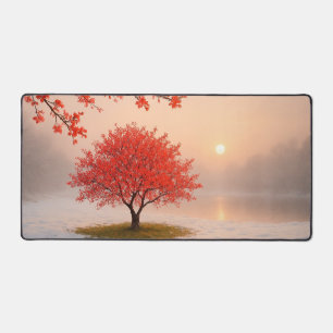 Mat du bureau de contraste saisonnier