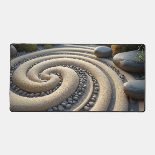 Mat minimaliste Zen Garden (Recto)